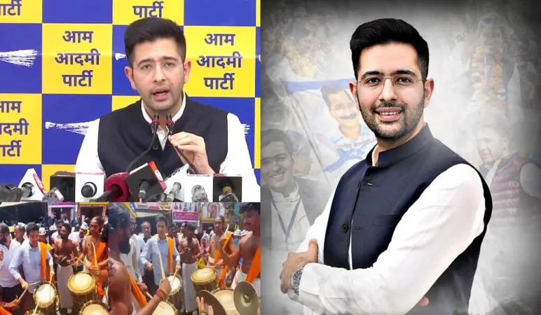 "વિકાસને બમણો કરવાને બદલે ભાજપે તેનું કમિશન બમણું કર્યું": કર્ણાટકમાં રાઘવ ચઢ્ઢા