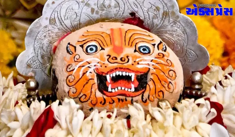 ભાડજનાં હરે કૃષ્ણ મંદિર ખાતે શ્રી નરસિંહ જયંતી મહોત્સવ