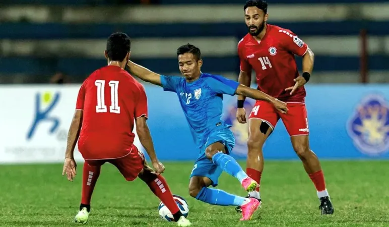 SAFF ચેમ્પિયનશિપ 2023: ભારતે પેનલ્ટી શૂટઆઉટમાં લેબનોન પર ભારતનો વિજય મેળવ્યો, કુવૈત સાથે અંતિમ મુકાબલો 