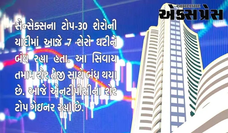 બજારમાં તેજી, NTPCના શેરમાં 4%નો ઉછાળો, બજાજ સહિત આ કંપનીઓના શેરમાં ઘટાડો