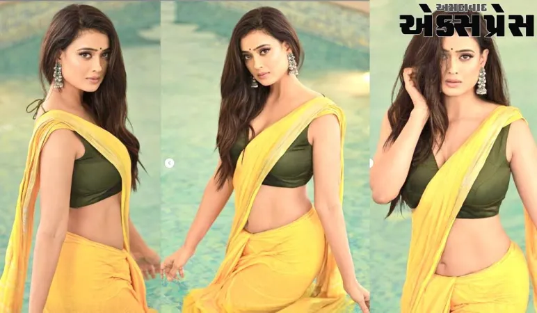 લોકપ્રિય ટીવી અભિનેત્રી શ્વેતા તિવારી 42 વર્ષની ઉંમરે પણ 20 વર્ષની દેખાતી હતી, સિમ્પલ સાડીમાં પણ ગજવ્યું સોશિયલ મીડિયા