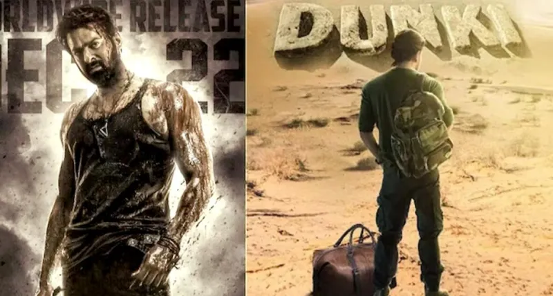 નજીકના તહેવારોની સિઝનમાં, શાહરૂખ ખાનની "ડંકી" પ્રભાસની "સાલાર" સામે ટકરાશે