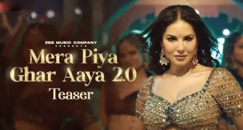 માધુરી દીક્ષિતના આઇકોનિક ટ્રેક 'મેરા પિયા ઔર આયા'ની રિમેકમાં સની લિયોન ચમકી 