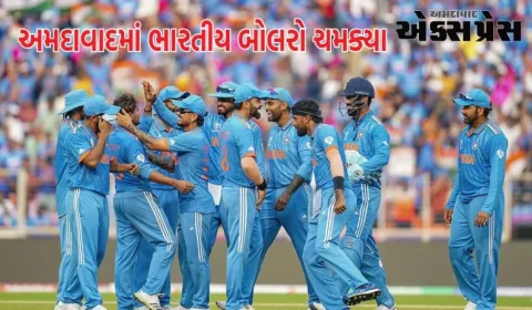 વર્લ્ડ કપ 2023: અમદાવાદમાં ભારતીય બોલરો ચમક્યા, પાકિસ્તાન 191 રનમાં ઓલઆઉટ