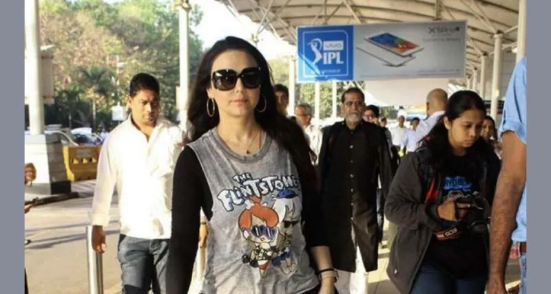 પ્રીતિ ઝિન્ટાની ઘર વાપસી એ મુંબઈને આકર્ષિત કર્યું