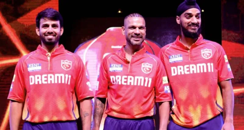 IPL 17મી આવૃત્તિ માટે પંજાબ કિંગ્સની નવી મેચ ડે જર્સી જાહેર થઈ