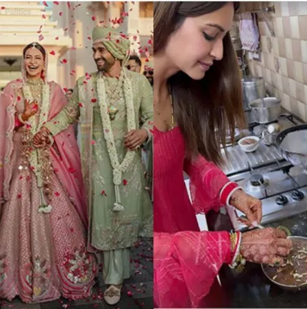 કૃતિ ખરબંદાએ પુલકિત સમ્રાટ સાથે લગ્ન પછીની 'પહેલી રસોઈ' ની ઝલક દર્શાવી