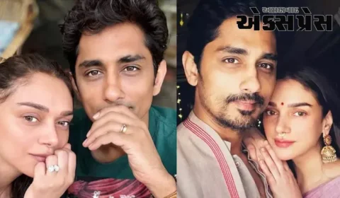 અદિતિ રાવ હૈદરીએ સિદ્ધાર્થ સાથે કરી સગાઈ, કપલની તસવીરો સોશિયલ મીડિયા પર થઈ વાયરલ 
