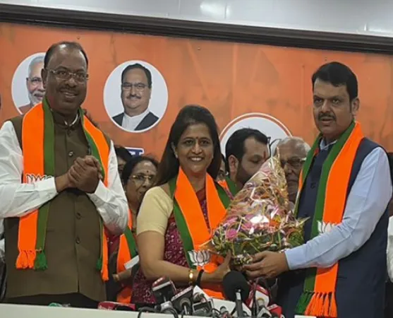 કોંગ્રેસના દિગ્ગજ નેતા શિવરાજ પાટીલની પુત્રવધૂ ભાજપમાં જોડાઈ