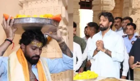 Hardik Pandya : ત્રણ મેચ હાર્યા બાદ હાર્દિક પંડ્યા સોમનાથ દાદાની મુલાકાતે