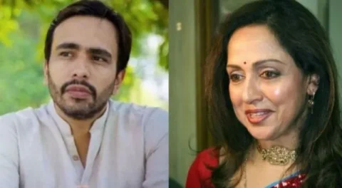 હેમા માલિનીએ RLD ચીફ જયંત ચૌધરી સાથે મુલાકાત કરી