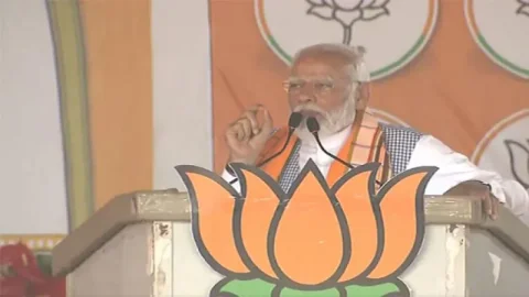 ત્રિપુરામાં PM MODIના સંબોધનમાં ભ્રષ્ટાચાર અને આતંકવાદ  પર પ્રકાશ પાડ્યો 