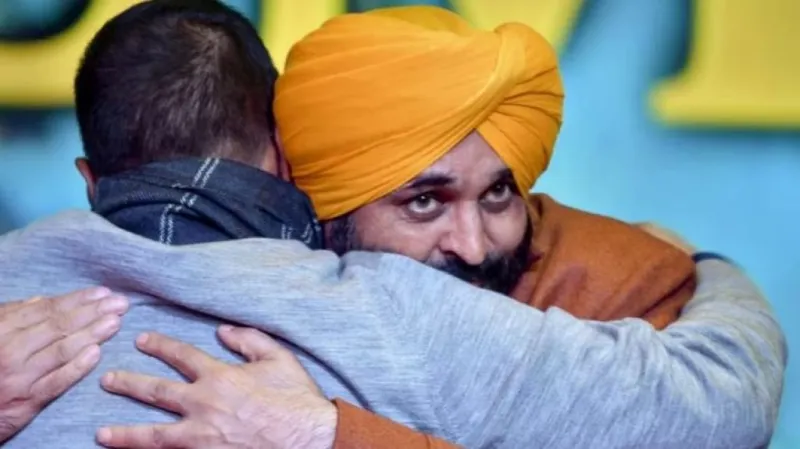 પંજાબના મુખ્યમંત્રી ભગવંત માન  તિહાર જેલમાં અરવિંદ કેજરીવાલને મળ્યા