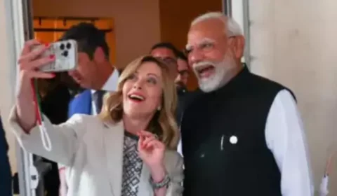 'Melodi' moment again: ઇટાલિયન PM મેલોનીએ G7 સમિટમાં PM મોદી સાથે સેલ્ફી લીધી