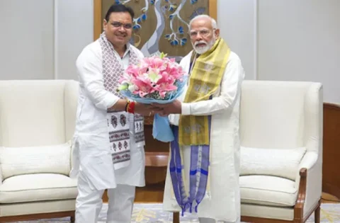 રાજસ્થાનના સીએમ દિલ્હીમાં પીએમ મોદી અને કેન્દ્રીય મંત્રીઓને મળ્યા