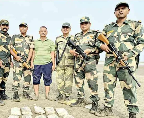 BSFએ કચ્છ અને જખૌ કોસ્ટ ઓપરેશનમાં મોટી માત્રામાં માદક દ્રવ્યો જપ્ત કર્યા