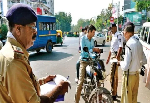 Ahmdabad Traffic Police: અમદાવાદ ટ્રાફિક પોલીસની રોંગ સાઇડ ડ્રાઇવિંગ પર કાર્યવાહી