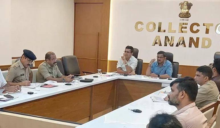 જિલ્લા કલેક્ટર પ્રવીણ ચૌધરીની અધ્યક્ષતામાં આણંદ ખાતે જિલ્લા માર્ગ સલામતી કમિટીની બેઠક યોજાઈ