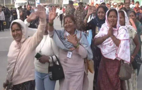 J-K: અમરનાથ તીર્થ માટે યાત્રાળુઓની તાજી ટુકડી રવાના