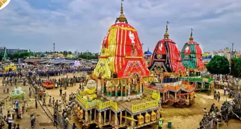 બહુદા રથયાત્રાઃ પુરીના જગન્નાથ મંદિરમાં ભગવાન જગન્નાથની ભવ્ય પરત
