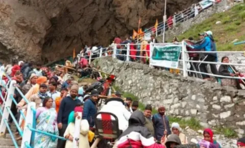 Amarnath Yatra 2024 : અમરનાથ યાત્રા માટે યાત્રાળુઓની નવી ટુકડી રવાના થઈ