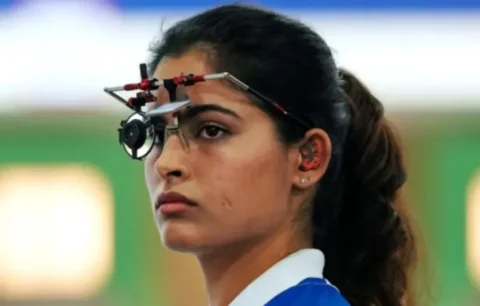 Paris Olympics : મનુ ભાકર પેરિસ ઓલિમ્પિકમાં ત્રીજો મેડલ મેળવવાથી ચૂકી