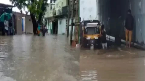 પાટણ : ભારે વરસાદથી સિદ્ધપુર અને અન્ય વિસ્તારોમાં પૂર