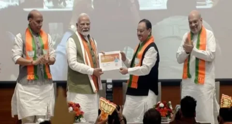 PM મોદીએ ભાજપની રાષ્ટ્રવ્યાપી સદસ્યતા અભિયાનની શરૂઆત કરી