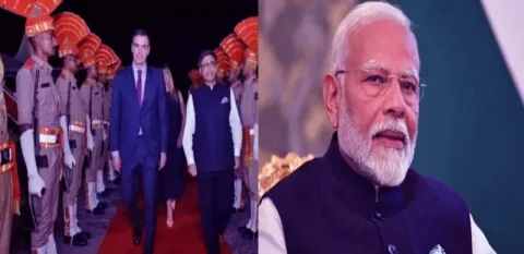 Vadodara : સ્પેનના રાષ્ટ્રપતિ પેડ્રો સાંચેઝ પીએમ મોદીને મળવા વડોદરા પહોંચ્યા