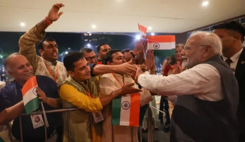 બ્રાઝિલમાં  G20 સમિટ પહેલા વૈદિક મંત્રોચ્ચાર અને પરંપરાગત તહેવારો સાથે PM મોદીનું સ્વાગત
