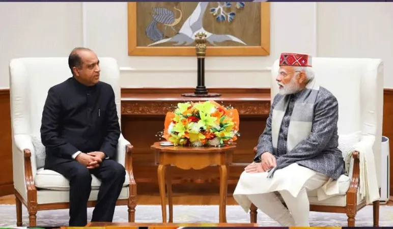 જયરામ ઠાકુર પીએમ મોદીને મળ્યા, હિમાચલના વિકાસ અને મુખ્ય મુદ્દાઓ પર ચર્ચા કરી