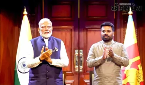 પ્રધાનમંત્રી નરેન્દ્ર મોદી અને શ્રીલંકાના રાષ્ટ્રપતિ વચ્ચે વાતચીત, અનેક એમઓયુ પર હસ્તાક્ષર થયા