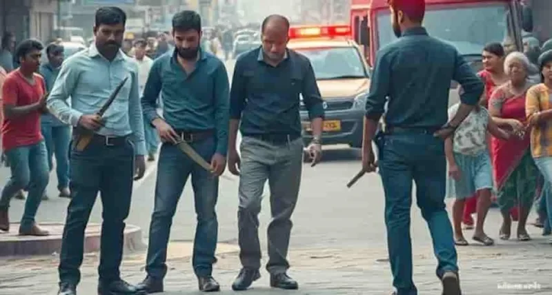 શહેરમાં જાહેર હુમલો: વેજલપુરના લુખ્ખાઓની હિંમત અમદાવાદમાં ચર્ચાનો વિષય બની!