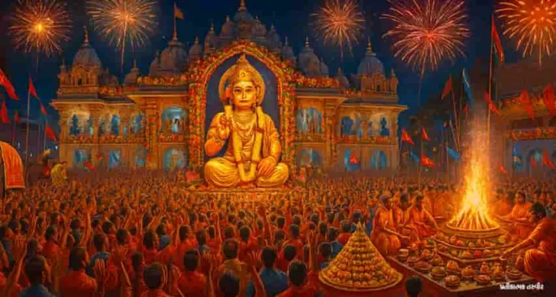 ગુજરાતનો સૌથી મોટો હનુમાન જન્મોત્સવ 2025: સાળંગપુરમાં ભવ્ય ઉજવણી