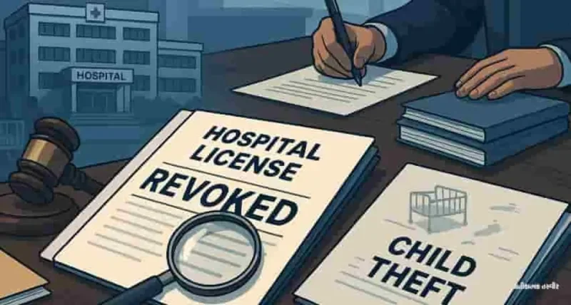 બાળક ચોરી કેસમાં હોસ્પિટલની જવાબદારી: સુપ્રીમ કોર્ટે લાઇસન્સ રદ કરવાની ચળવળ શરૂ કરી