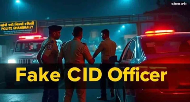 બ્રેકિંગ ન્યૂઝ: જામ ખંભાળીયામાં નકલી CID અધિકારીની ધરપકડ