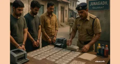 ગુજરાતમાં નકલી નોટનો ખેલ: 3 શખ્સો પકડાયા