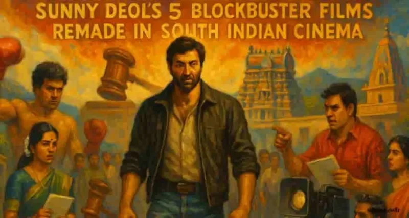 સની દેઓલની 5 બ્લોકબસ્ટર ફિલ્મો કે જે સાઉથમાં રીમેક થઈ, જાણો વિગતો!