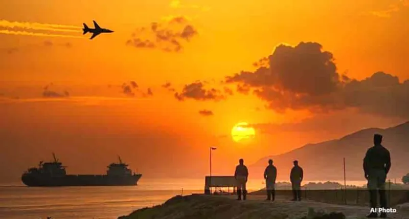 "સમુદ્રથી આકાશ સુધી: પાકિસ્તાન પર 'નો-એન્ટ્રી'નો ભારતનો માસ્ટરસ્ટ્રોક!" 