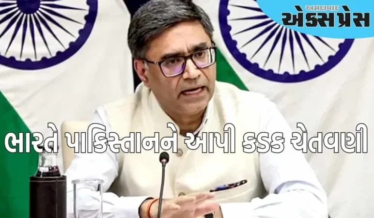 જો ઉશ્કેરણી કરશો તો પરિણામ ભોગવવા તૈયાર રહો', ભારતે પાકિસ્તાનને આપી કડક ચેતવણી