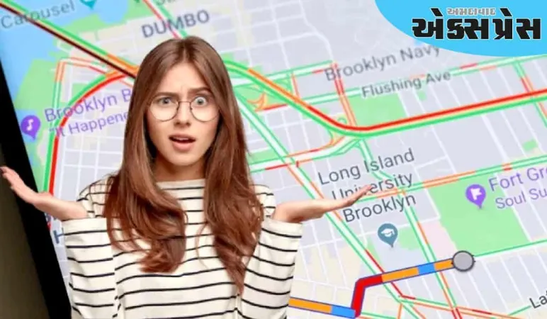 Google Maps માં વિવિધ રંગીન રેખાઓ શું દર્શાવે છે? મોટાભાગના લોકોને સાચો જવાબ ખબર નથી