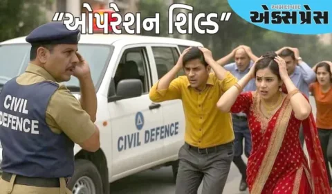 ગુજરાતભરમાં આવતીકાલ ફરી એક વાર સિવિલ ડિફેન્સની “ઓપરેશન શિલ્ડ” મોકડ્રીલ યોજાશે