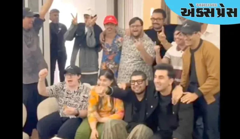 મ્યુઝિકલ નાઈટ પાર્ટીમાં આમિર ખાને રણબીર કપૂર અને સચિન તેંડુલકર સાથે મસ્તી કરી