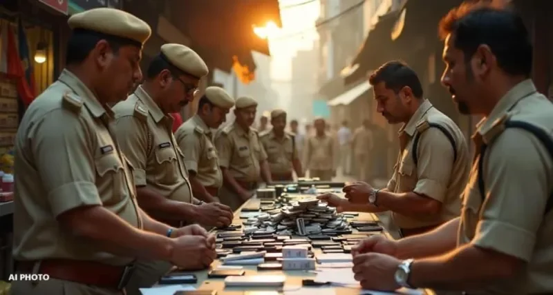 રથયાત્રા 2025 પહેલાં અમદાવાદમાં ક્રાઇમ બ્રાંચની કાર્યવાહી: ગેરકાયદેસર ઇલેક્ટ્રોનિક્સ વેચાણ પર દરોડા