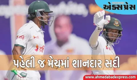 વર્લ્ડ ટેસ્ટ ચેમ્પિયનશિપ 2027 ની પહેલી જ મેચમાં શાનદાર સદી ફટકારવામાં આવી