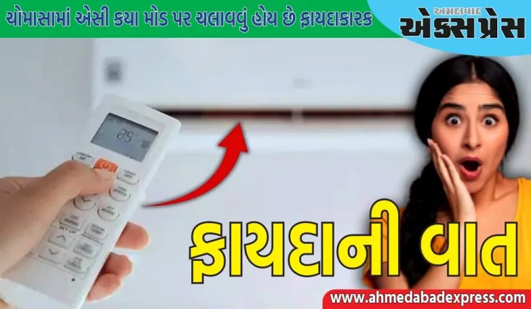 ચોમાસામાં એસી ચલાવતી વખતે આ સેટિંગ્સ કરો, વીજળીનું બિલ અડધું થઈ જશે