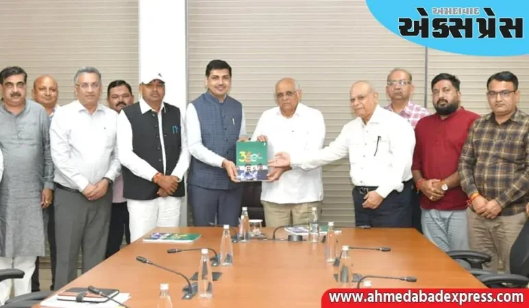 રાજ્યમાં સર્વગ્રાહી શિક્ષણ મુલ્યાંકન માટે રચાયેલી ટાસ્ક ફોર્સ કમિટીનો અહેવાલ મુખ્યમંત્રીને અર્પણ કરાયો