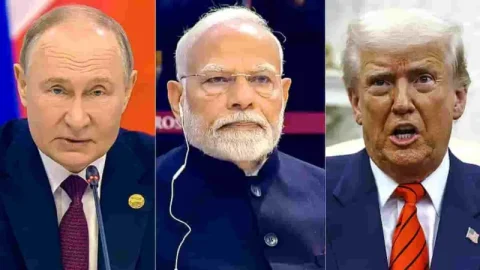 ટ્રમ્પની ધમકી: ભારત પર 24 કલાકમાં ભારે ટેરિફ, રશિયા વેપારથી નારાજ