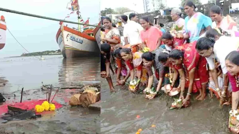 જાફરાબાદમાં ખારવા સમાજે નાળિયેર પૂર્ણિમા ઉજવી, દરિયા દેવ પૂજનની પરંપરા જાળવી