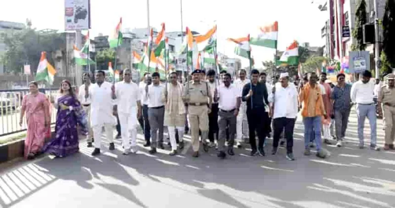 દાહોદમાં હર ઘર તિરંગા ૨૦૨૫ની તિરંગા યાત્રાનું ભવ્ય આયોજન